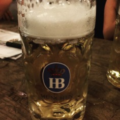 Deutsches bier in Munich.