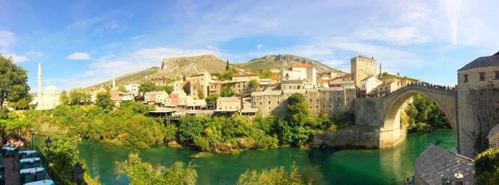 Stari Most (16th century) in Mostar, Bosnia and Herzegovina